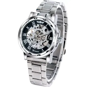 Hodinky Winner mechanické hodinky s ručním nátahem JS08