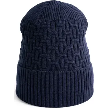 Čepice ArtOfPolo Pánská čepice Beanie se vzorem Modrá