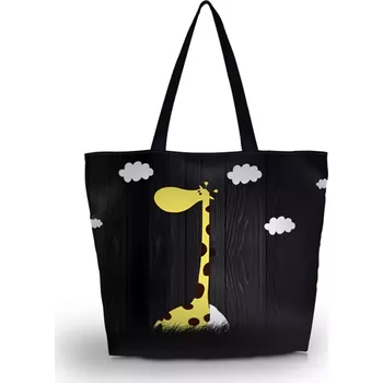 Plážová taška Huado nákupní a plážová taška - Žirafa
