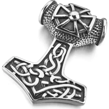 Přívěsek Přívěsek z chirurgické oceli Thorovo kladivo XXL