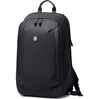 Městský batoh Arctic Hunter studentský batoh s USB College Černý 20L