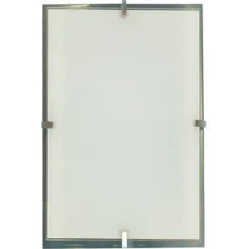 Stropní svítidlo Frena šedé 40x20 moderní skleněno-kovové do obýváku a jídelny CANDELLUX