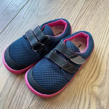Chlapecké tenisky Tenisky prodyšné Blueberry (s okopem), Beda Barefoot Velikost: 25