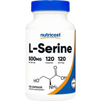 Aminokyselina Nutricost L-Serine (120 Kapsla)