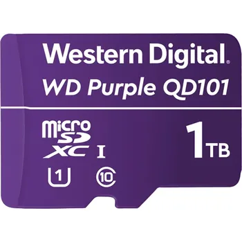 Paměťová karta WD MicroSDXC 1TB Purple WDD100T1P0C Class 10