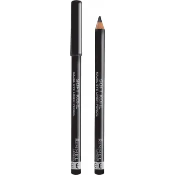 Oční linky Rimmel Soft Kohl Kajal Tužka na oči 061 Jet Black černá oční tužka 1,2g