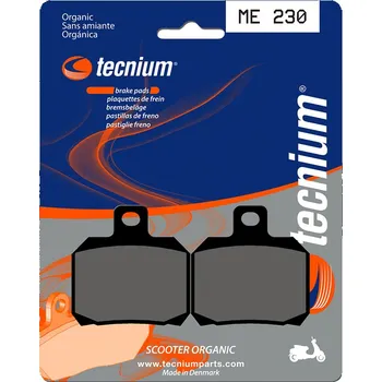 Nářadí na motocykly Organické brzdové destičky TECNIUM Scooter - ME230 ME230