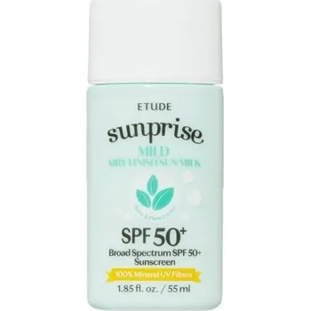 Přípravek na opalování Opalovací mléko Etude House Sunprise Airy Finish SPF 50, 55 ml