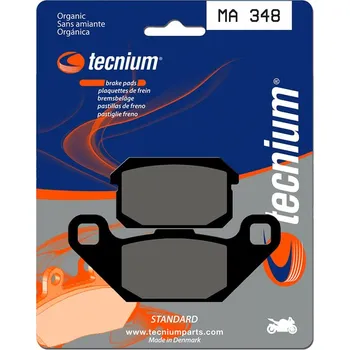 Nářadí na motocykly Brzdové destičky TECNIUM Street Organic - MA348 MA348