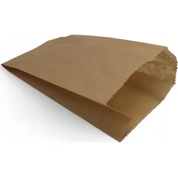 Obraz Papírová skládaná taška 20 x 8 x 40 cm hnědá