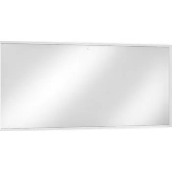 Zrcadlo Hansgrohe Xarita E zrcadlo s LED osvětlením 1600/50 a infračerveným čidlem, matná bílá 54992700