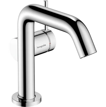 Vodovodní baterie Hansgrohe Tecturis S páková umyvadlová baterie 110 Fine CoolStart EcoSmart+ s odtokovou soupravou Push-Open, chrom 73320000