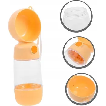 Miska pro psa Przenośne poidełko pojemnik na wodę a krmivo pro psa 400 ml + 185 ml