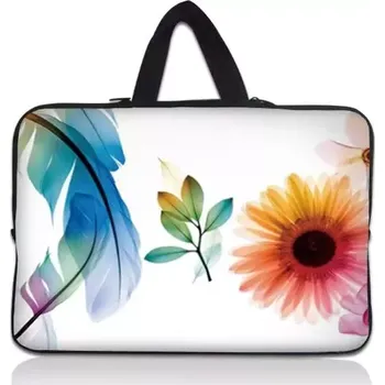 pouzdro na notebook Huado taška na notebook do 15.6" Pírko a květiny