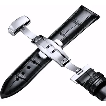 Řemínek na hodinky Gaira® Řemínek na hodinky 3223S černý, Šířka řemínku 21 mm