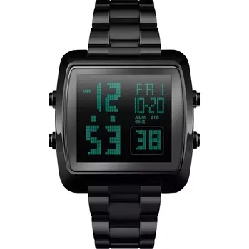 Hodinky Skmei 1369 celokovové digitální hodinky Stellar Černé