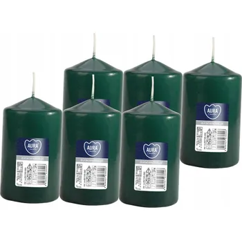 Svíčka Tradiční parafínová svíčka Bez vůně Bispol 1 ks