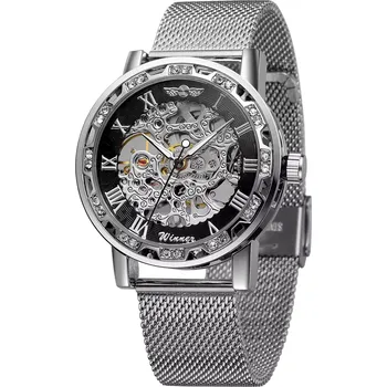 Hodinky Winner mechanické hodinky s ručním nátahem Stones JS18