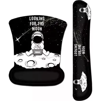 Podložka pod myš Huado Set podložka pod myš a zápěstí Looking for the Moon