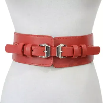 Opasek Dámský široký korzetový pásek Basile Červený