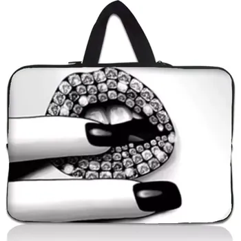 pouzdro na notebook Huado taška na notebook do 14.4" Třpytivé rty