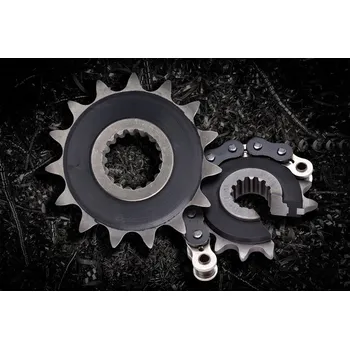 Nářadí na motocykly Ocelová bezhlučná přední řetězová kola PBR 2042 - 415 2042G.17.18.NC