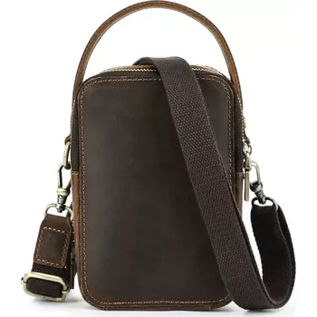 Contacts® pánská kožená taška přes rameno Brendan