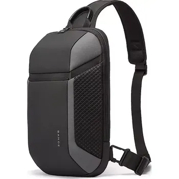 BANGE elegantní batoh přes rameno Marino Šedý 8L