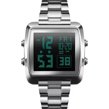 Hodinky Skmei 1369 celokovové digitální hodinky Stellar Stříbrné