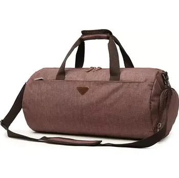 Cestovní taška Canvasio cestovní plátěná taška Roubaix Hnědá 40 l