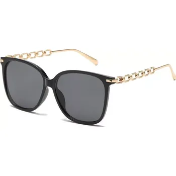 Sluneční brýle VG Luxury dámské hranaté Sluneční brýle Černé