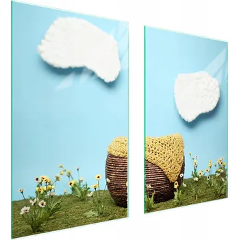 Obraz Skleněná ochranná deska na sporák 75x52 Květina