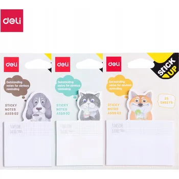 Blok Samolepicí bločky Deli 25 listů