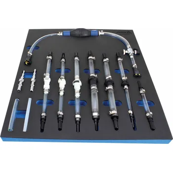 Sada přípravků na odvzdušnění palivového systému diesel, v pěnové vložce - ASTA