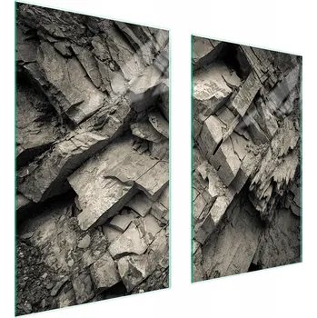 Obraz Skleněná ochranná deska na sporák 75x52 Skála