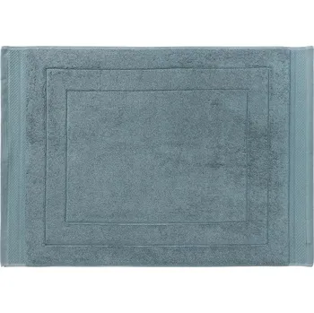 Koupelnová předložka Koupelnová předložka PREMIUM z organické bavlny, kobereček modrý 50 x 70 cm