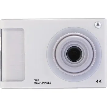 Digitální kamera Digitální barevná CCD kamera Fotoaparát pro děti, kompatibilní přenosné video fotografie s funkcí selfie filtru bílí