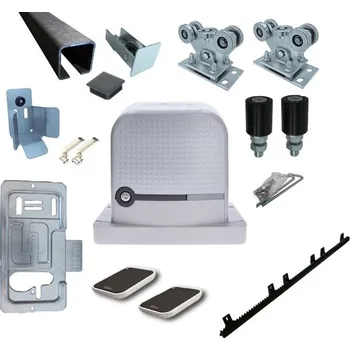 Sada pro posuvnou samonosnou bránu do šíře 4,5m - 500kg - C80Zn - ROBO600KIT