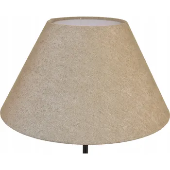 Stínidlo Stínidlo na lampu, kuželové, E27, slámově béžové, 20x45 cm, výška 24 cm, BOUCLE VENOSA