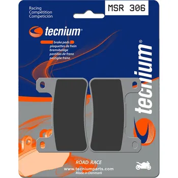 Nářadí na motocykly Brzdové destičky TECNIUM Professional Racing Sintered Metal - MSR306 MSR306