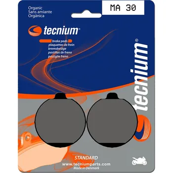 Nářadí na motocykly Brzdové destičky TECNIUM Street Organic - MA30 MA30