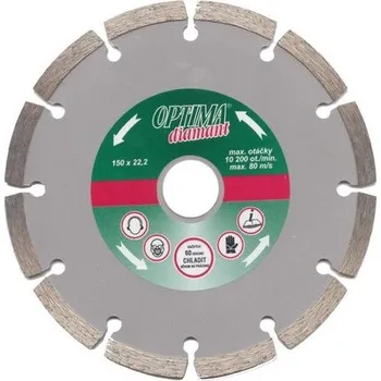 Řezný kotouč KRAFTWERKTOOLS Diamantový kotouč na beton /22,2mm DM Varianta: Diamantový kotouč na beton 150mm /22,2mm DM
