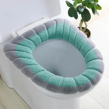 WC sedátko Teplý potah na WC sedátko - Zelená