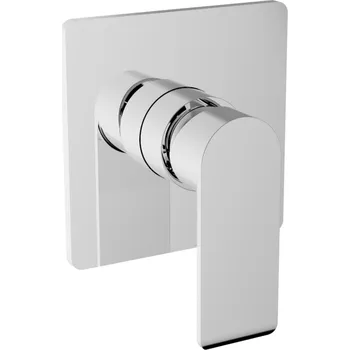 Vodovodní baterie Teorema XS - Sprchová baterie pod omítku - komplet, chrom 8X000