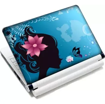 Huado fólie na notebook 12-15.6" Kytka ve vlasech