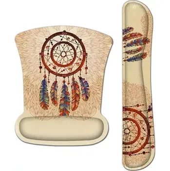 Podložka pod myš Huado Set podložka pod myš a zápěstí Lapač snů Apach