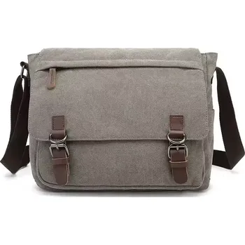 Canvasio plátěná canvas taška Losmile Šedá 20L