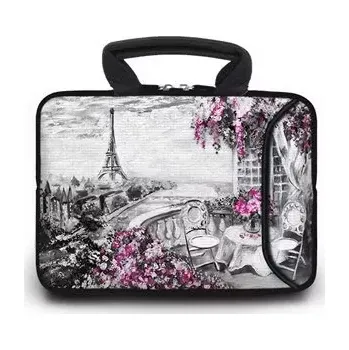 pouzdro na notebook Huado Carry taška na notebook do 15.6" Snídaně v Paříži