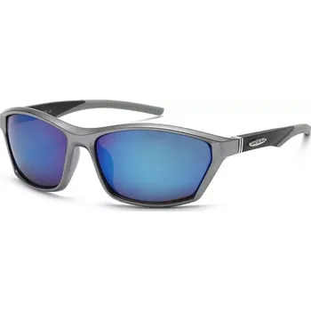 ARCTIC BLUE pánské zrcadlové sluneční brýle Šedé