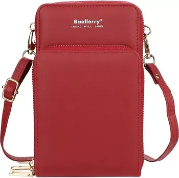 Baellerry Dámská peněženka s popruhem Landry Červená